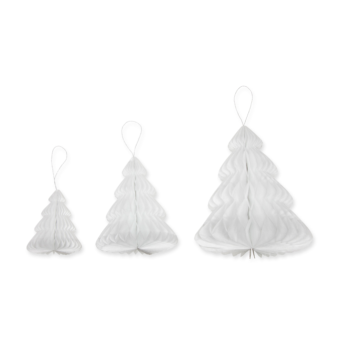 Waben-Bäume aus Seidenpapier 11297