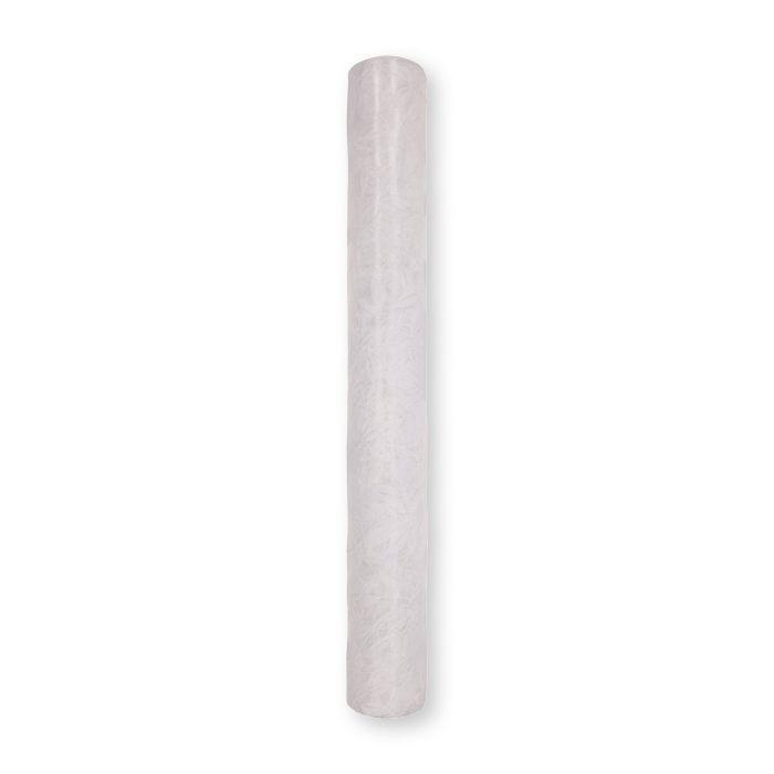 Organza Flockdruck "Rosenranke" 5951