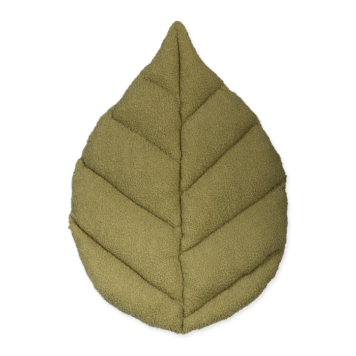 Dekokissen "Herbstblatt", Herbstkissen, Blattkissen 77008