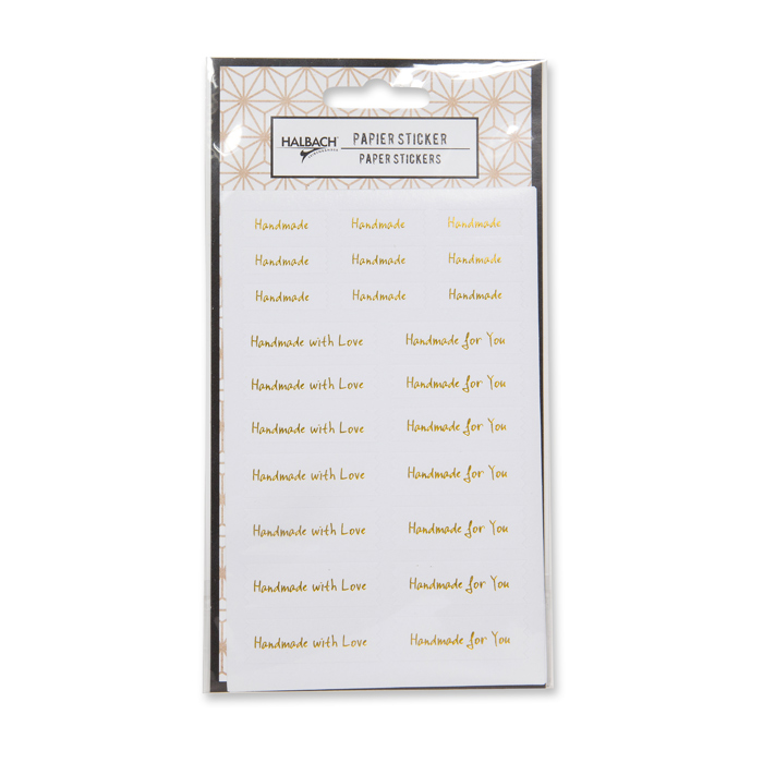 white/gold - text