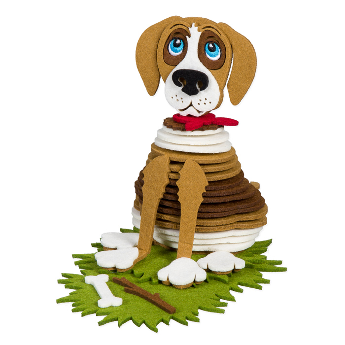 Filz-Bastelset Hund