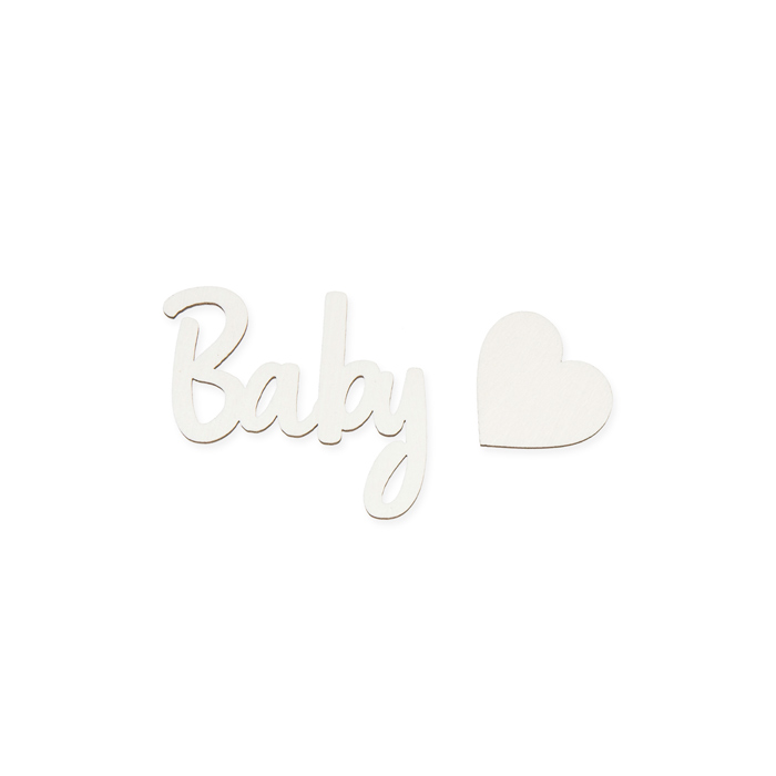 Holz-Streudeko "Baby" 23398