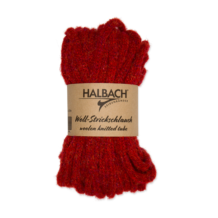 Woll-Strickschlauch in weiterer Farbe