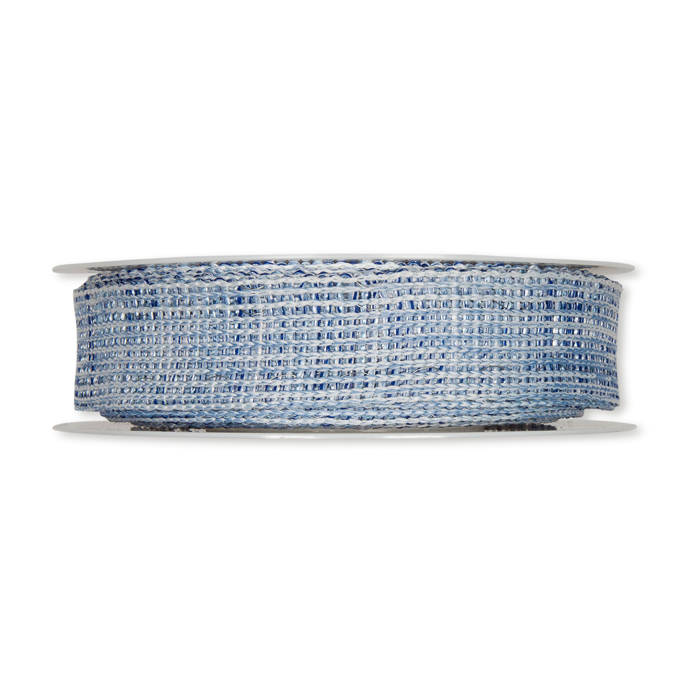 dusky blue/white