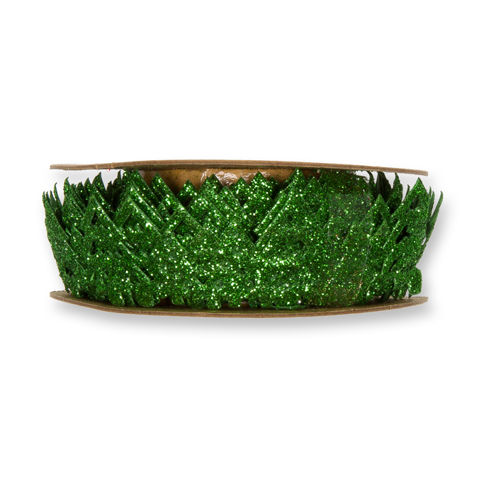 Glitter-Stanzband "Bäume" 24051