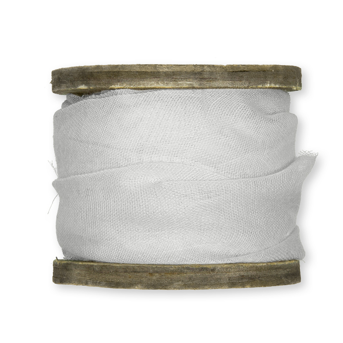 Deko-Band auf Holzrolle 16569