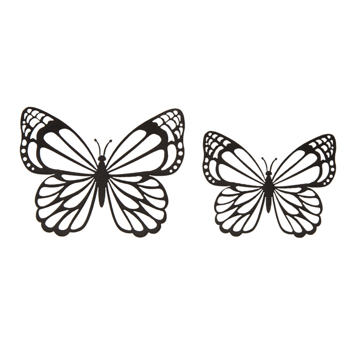 Paper Cutting "Schmetterlinge" 5-teilig 23313