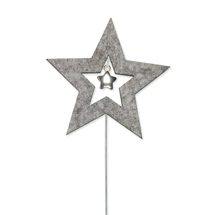 Drahtstecker "Sterne" 61628
