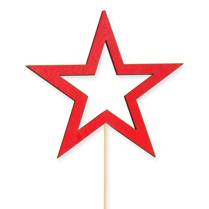 Holz-Stecker "Stern" 23238