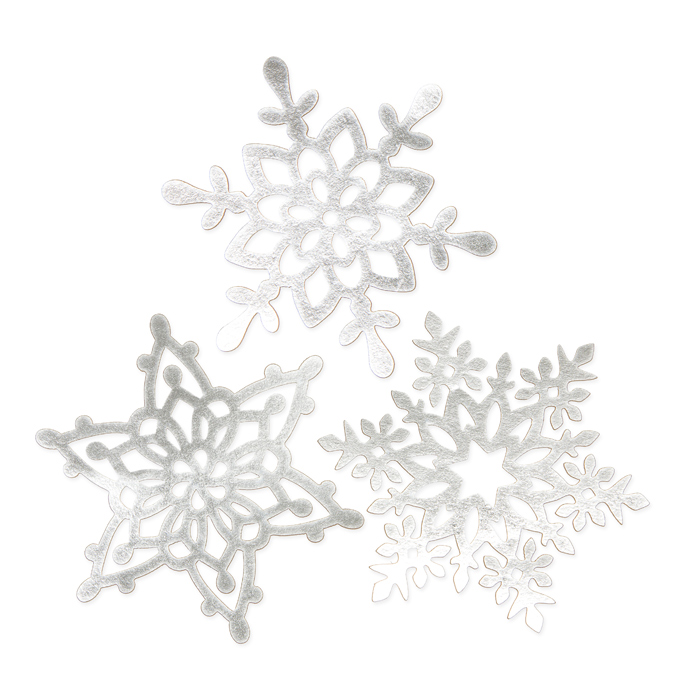 Paper Cutting "Eiskristalle" / 3 Formen im Set 63566