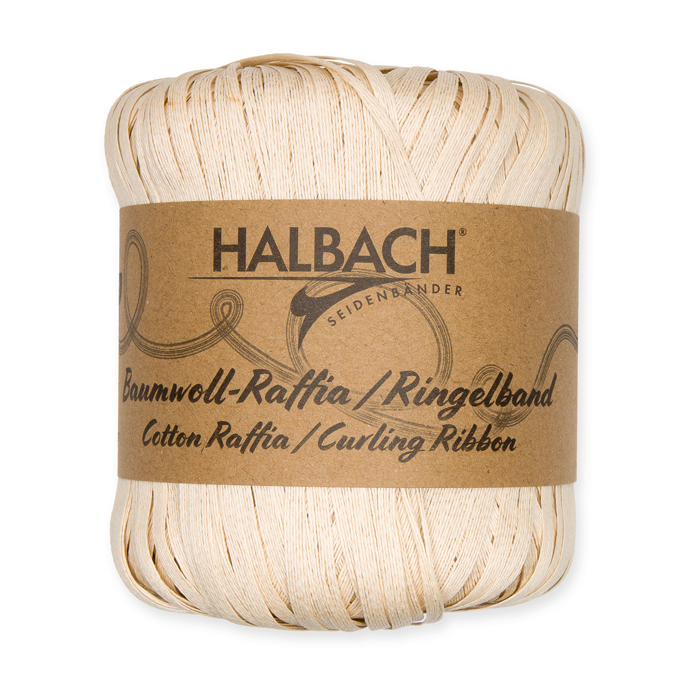 Baumwoll Raffia in weiterer Farbe