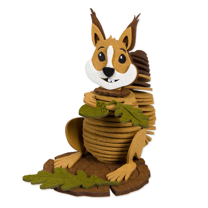 Filz-Bastelset Eichhörnchen