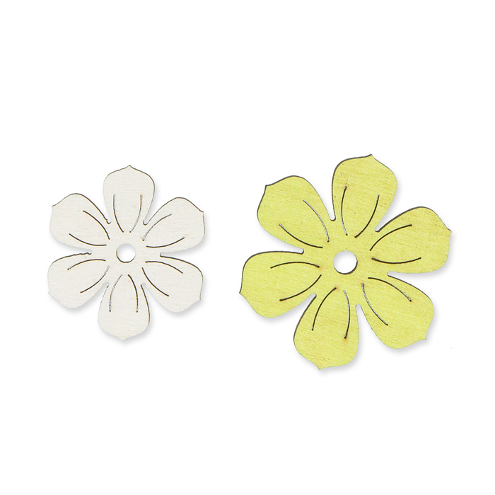 spring green/white - blossom