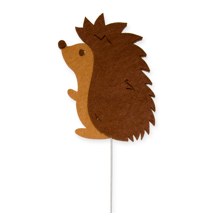 Pflanzenstecker "Igel", Blumenstecker, Outdoor-Stecker 23499