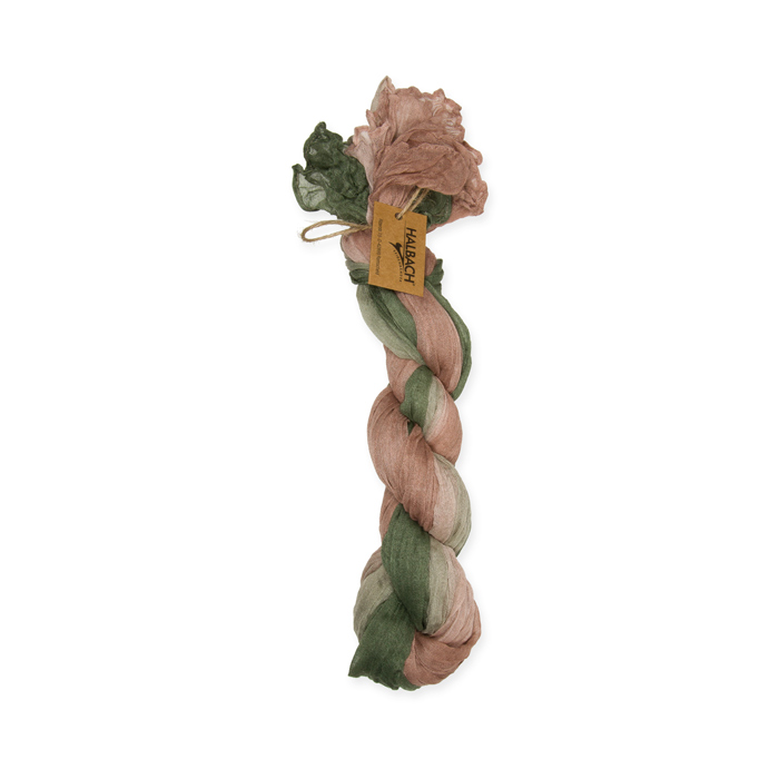 dusky rose/blush rose/sage