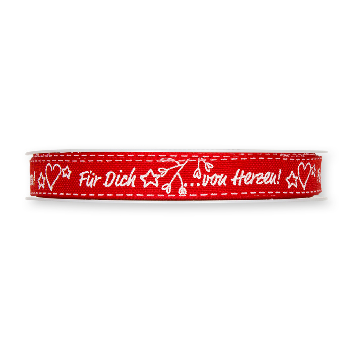 Druckband "Für Dich ... von Herzen!" 871