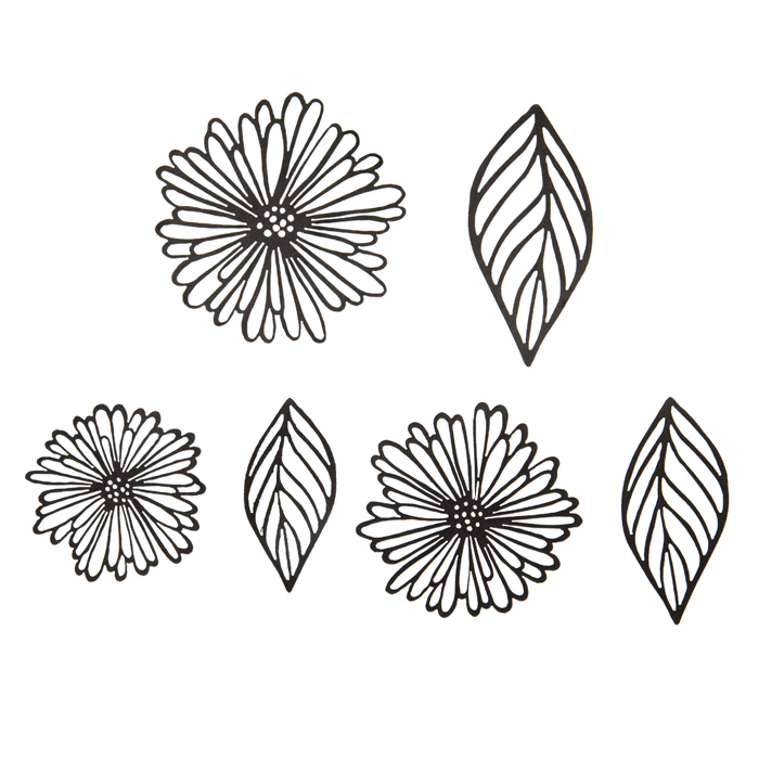 Paper Cutting "Blüten und Blätter" 23315