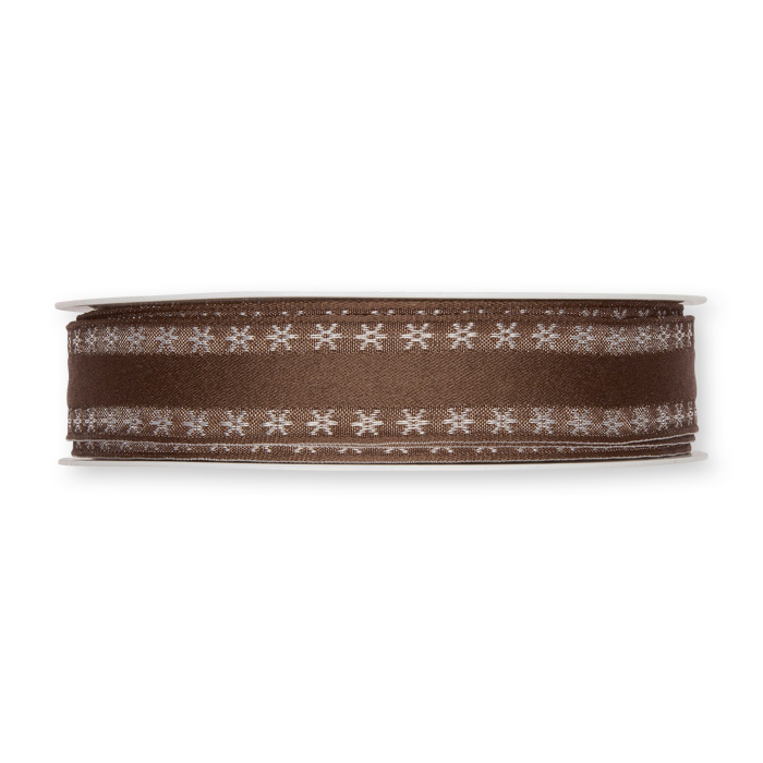 dusky brown/white