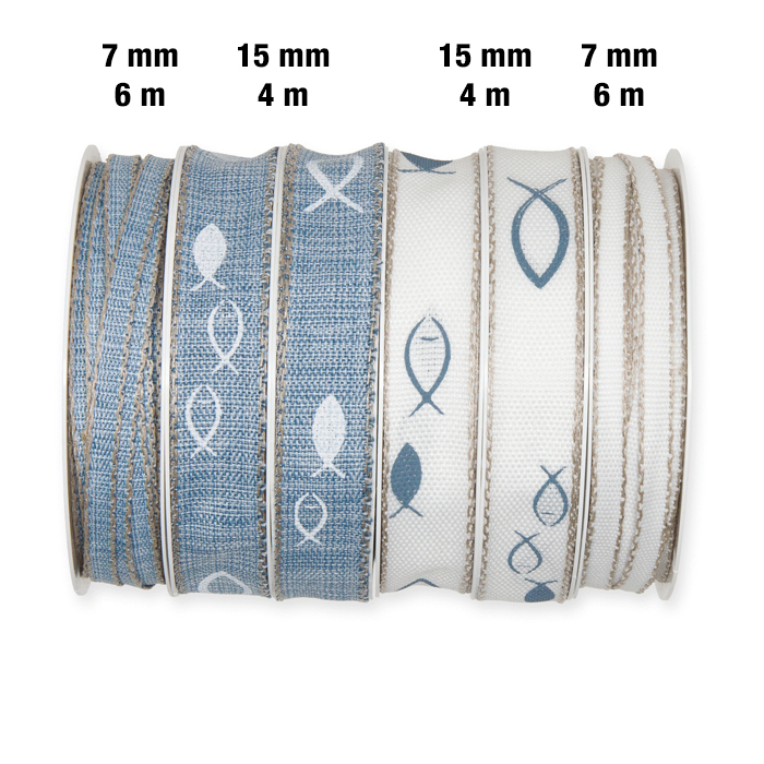 Geschenkband-Set "Fische" GBSET7