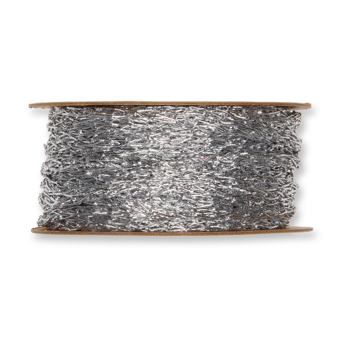 Metallic-Flechtkordel 24058