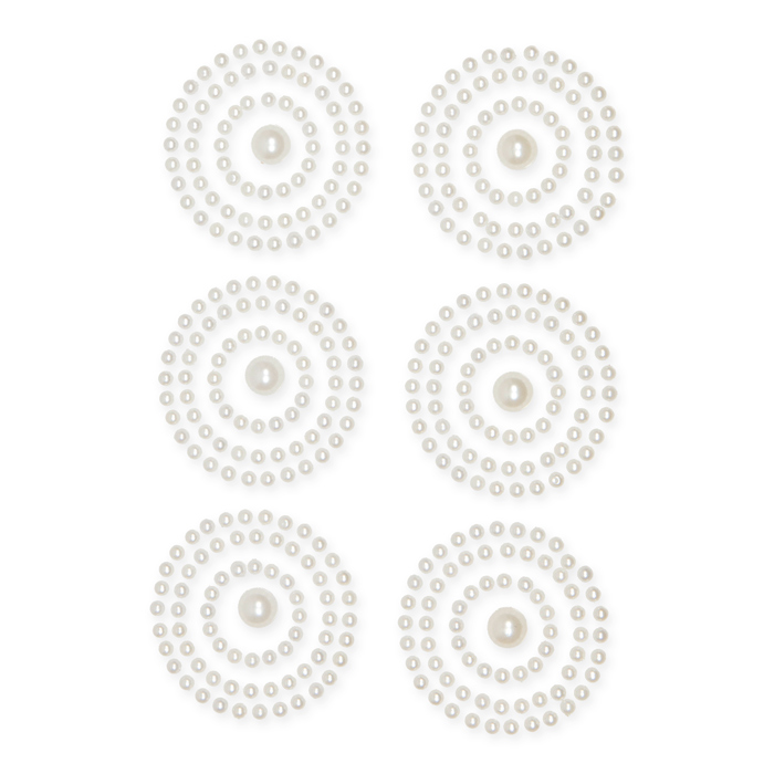 Metallic/Perlen-Sticker "Kreise" 19871