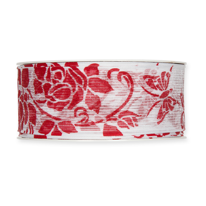 transparentes Druckband "Rosenranken" 1138