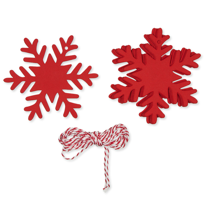 red with red/white cord