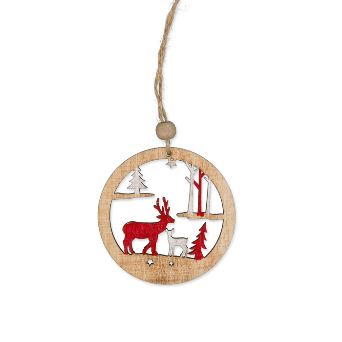 Deko-Holzhänger "Winterwald" 22526