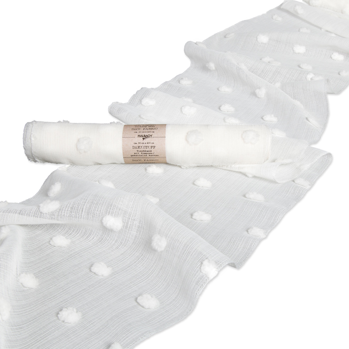 Dekostoff "Pompons" 74746