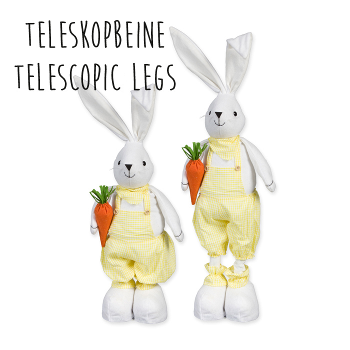 Aufsteller Hasen-Junge, Osterdeko, Osterhase 34193