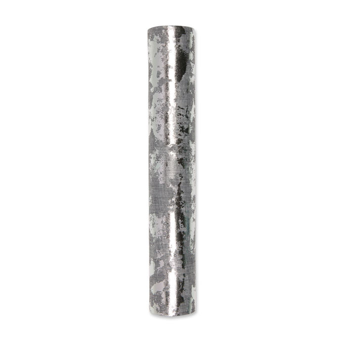 Dekostoff mit Metallic-Druck 15406