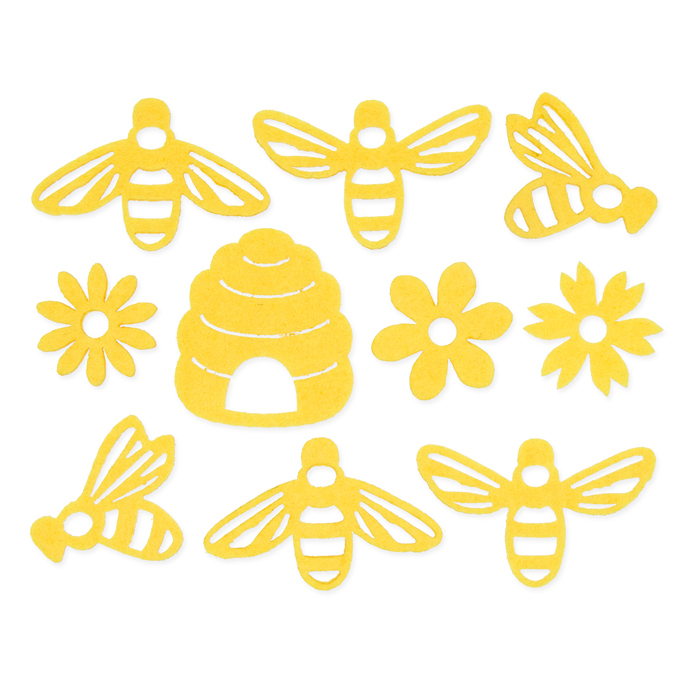 Filzsortiment "Bienen" 73610