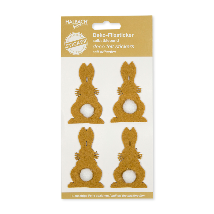 Filz-Hase selbstklebend 62339