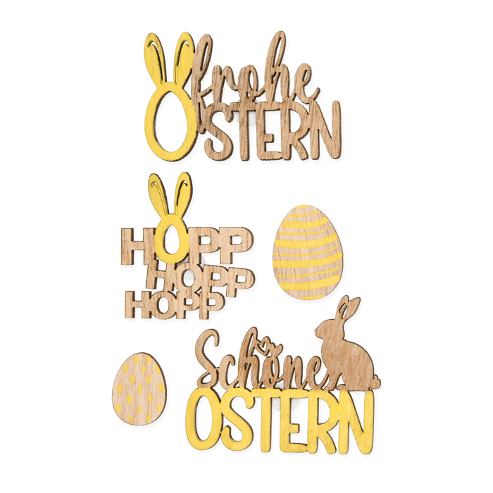 Holz-Schriftzüge Set "Ostern" 23554