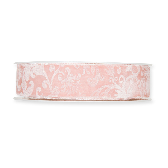 Samt-Druckband "Blumenranken" 956
