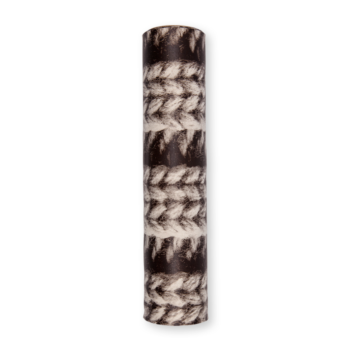 Dekostoff mit Fotodruck "Strickmuster" 9652