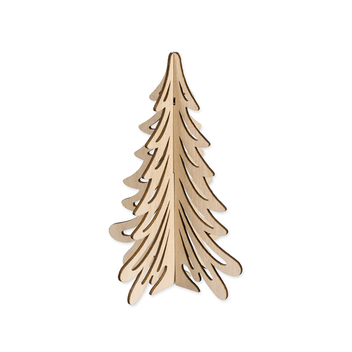 Holz-Aufsteller "Baum" natur 63555