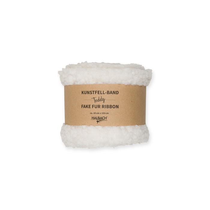 Kunstfell-Band und Dekostoff "Teddy" 23514