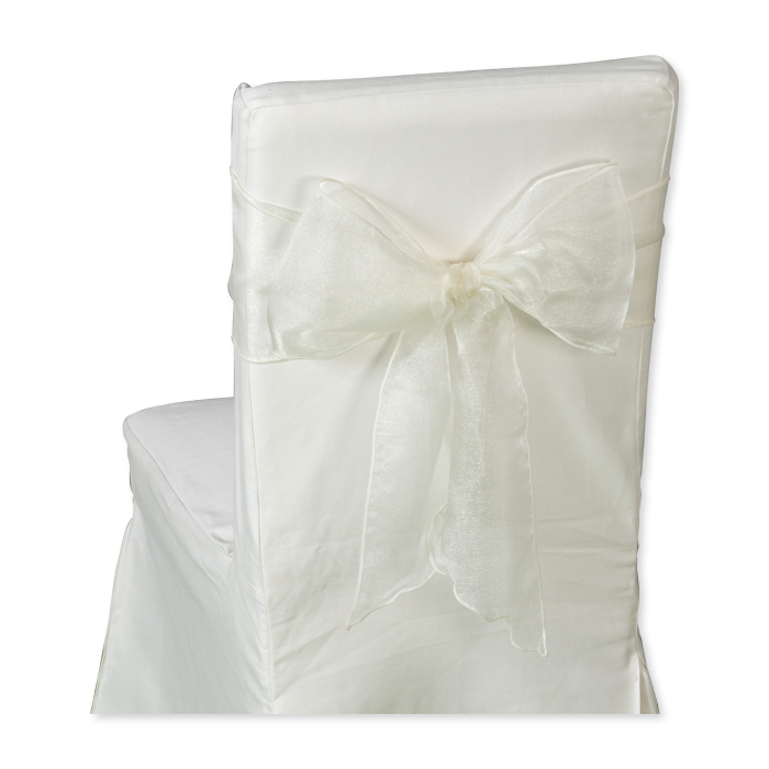 Organza-Stuhlschleife 15521
