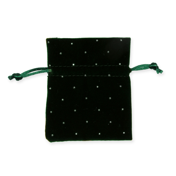 Samt-Geschenkbeutel "Strass" 98166