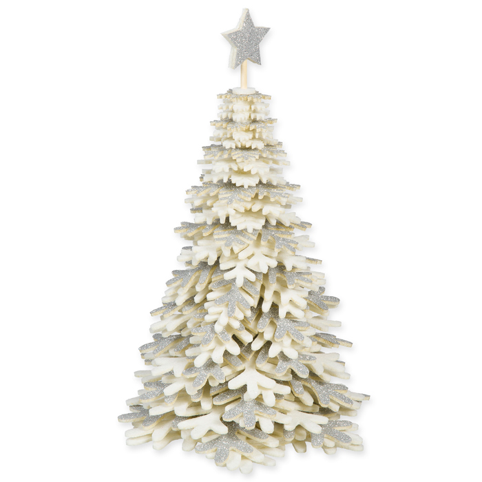 Deko-Aufsteller "Baum mit Stern" 28cm 73711