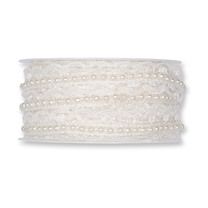 Spitze "Perlen" 24007
