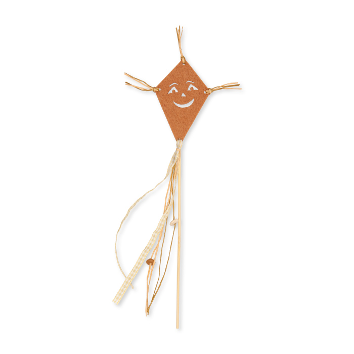 Filz-Deko "Windvogel" mit Holz-Stecker 30408