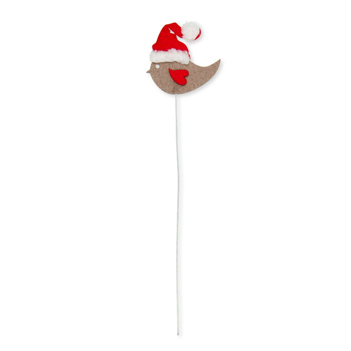 Drahtstecker "Weihnachtsvogel" 61928