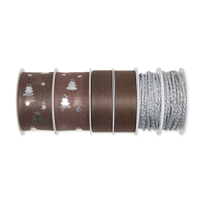 brown/silver