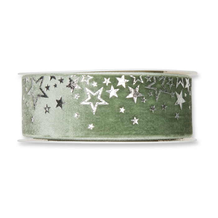 Samt-Druckband "Sterne" 657