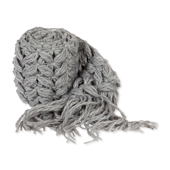 Deko-Strickband mit Fransen 73131