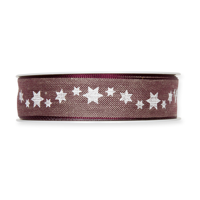 Leinen-Druckband "Sterne" 174