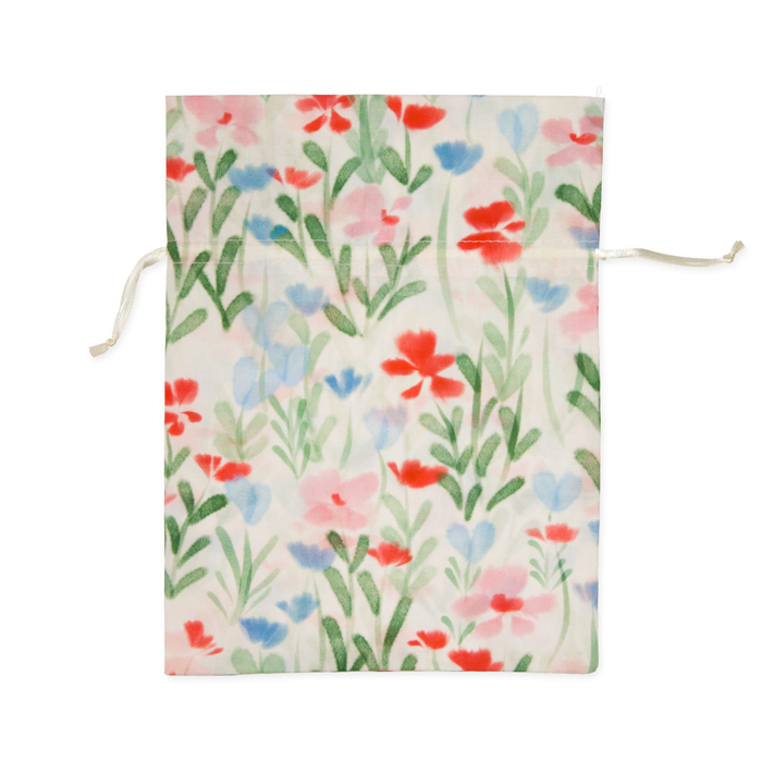 Geschenkbeutel "Blümchen", Stoffsäckchen 98205