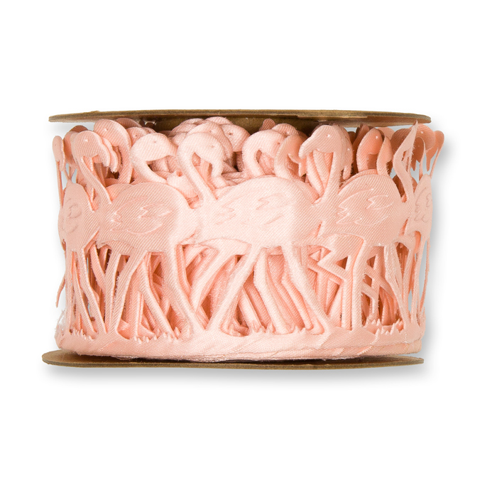 Satin-Stanzband "Flamingo" 24043